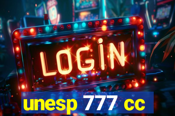 unesp 777 cc